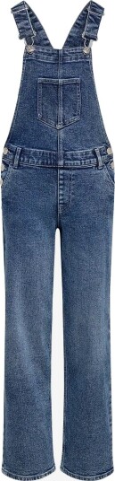 Kids Only Kogemmi Wide Overall Dnm Bj - MEDIUM BLUE DENIM - 146 Kids Only Kogemmi Wide Overall Dnm Bj - MEDIUM BLUE DENIM - 146