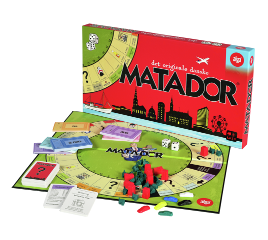Alga Matador Familiespill Brettspill for Barn