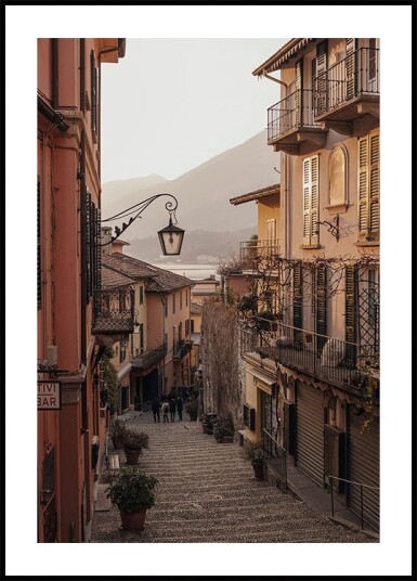Sunset in Bellagio Plakat Plakat / 40x50cm