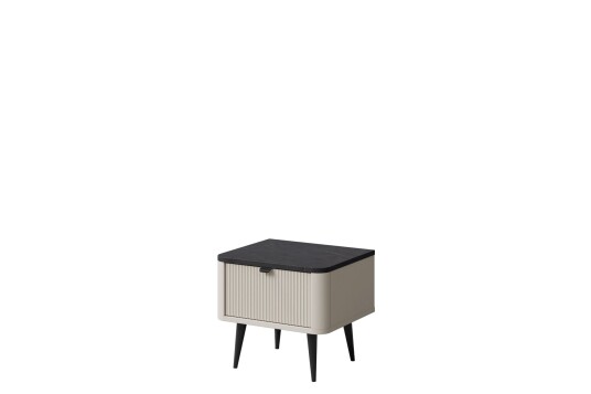 Cucina Nattbord 50 cm - Beige/Grå