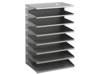 Durable 3361-10, Polyester, Stål, Grå, 360 mm, 540 mm, 250 mm