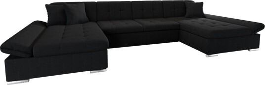 Niesha U sovesofa Svart