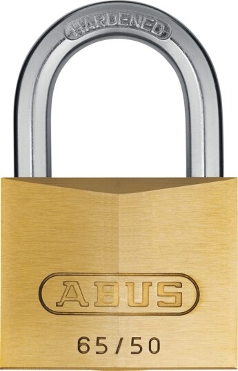 Abus 65/50 Messinglås Abus 65/50 Messinglås