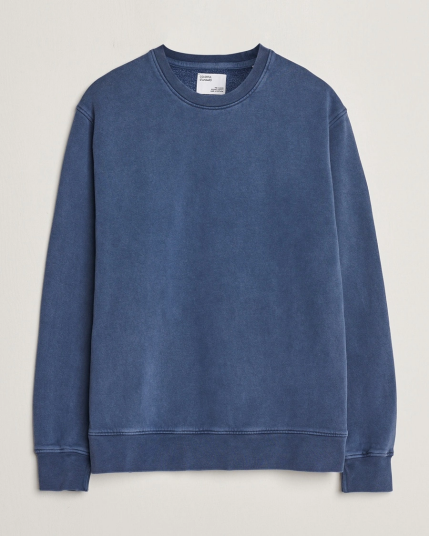 Colorful Standard Classic Organic Crew Neck Sweat Neptune Blue