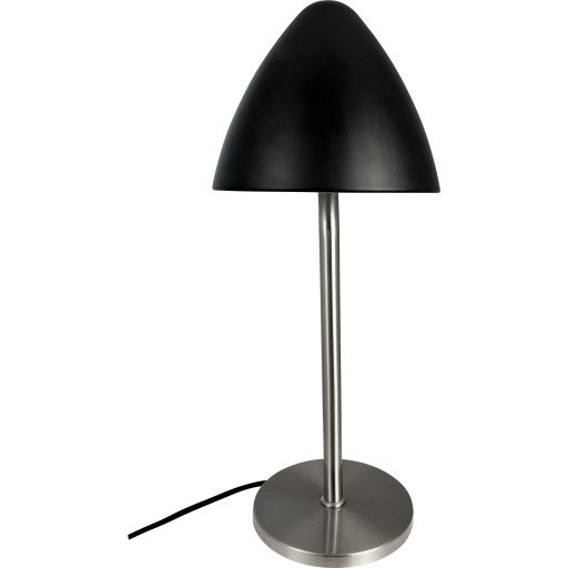Dyberg Larsen Oulu Bordlampe Sort/ Børstet Stål Dyberg Larsen Oulu Bordlampe Sort/ Børstet Stål