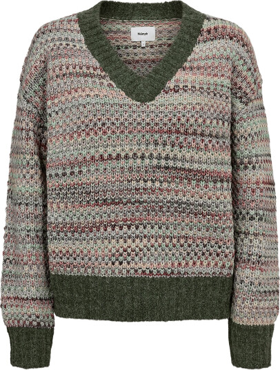Nümph Nusamia Pullover - Khaki green - XS