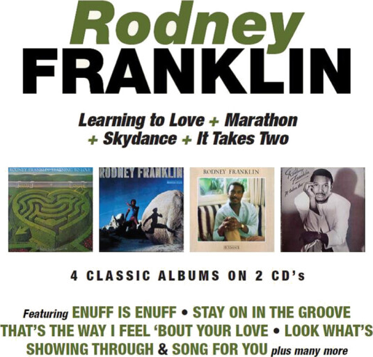 Rodney Franklin Learning To Love/Marathon/Skydance/It Takes Two CD