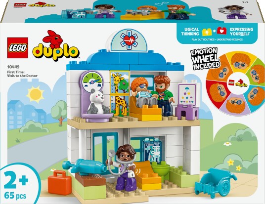 LEGO DUPLO Town 10449 For første gan Besøk hos legen LEGO DUPLO Town 10449 For første gan Besøk hos legen