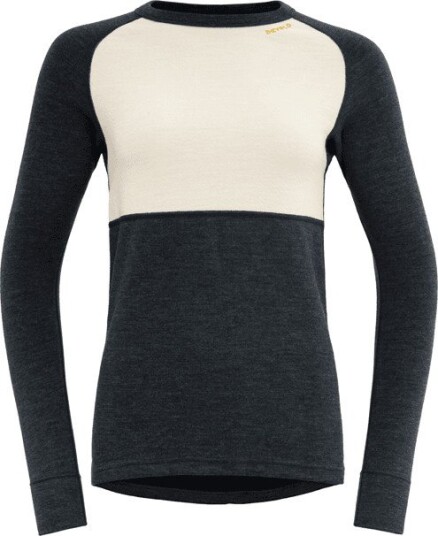 Devold Women's Expedition Merino Silk Shirt Ink/offwhite XS