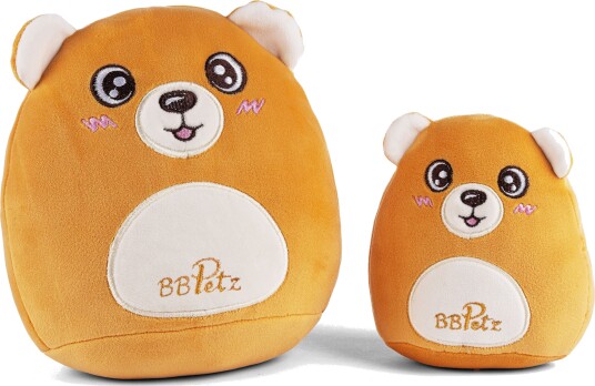Bb Petz Bjørn Med Unge Kosedyrsett 14 cm & 20 cm Brun 1+ år
