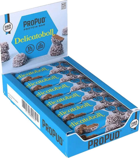 ProPud Protein Bar 55g x 12stk Delicatoboll ProPud Protein Bar 55g x 12stk Delicatoboll