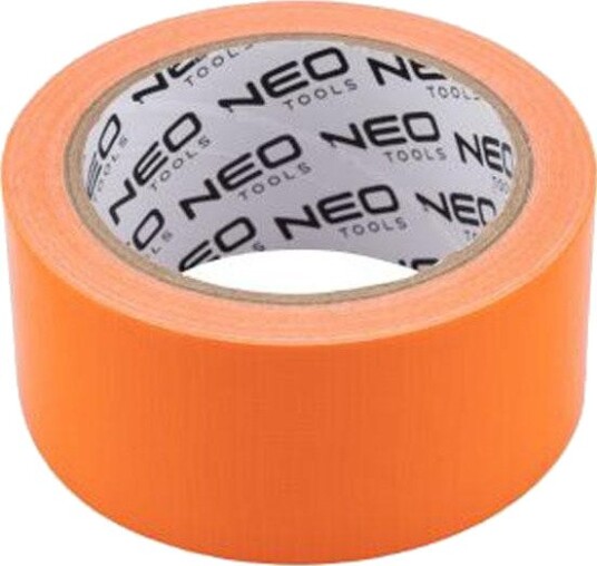 NEO Tools 56-060 Pussetape 48 mm X 20 m, Fuktavstøtende Oransje