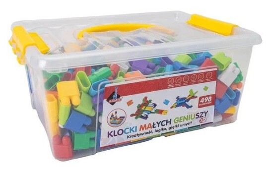 Askato Genius Byggeklosser 3+ år 498 Deler