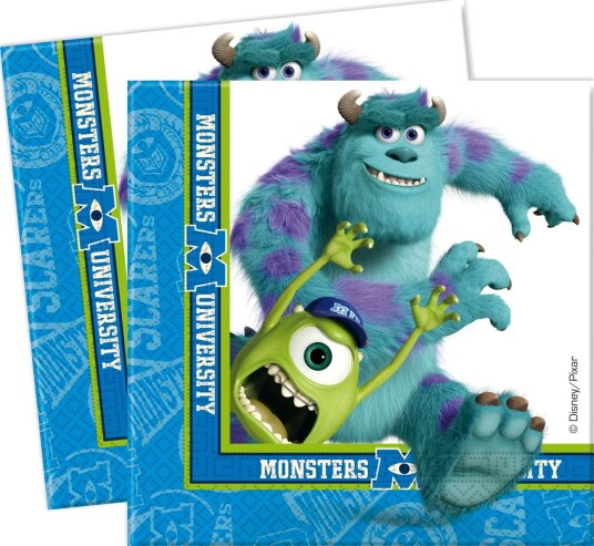 Monsterbedriften Servietter - 20 stk