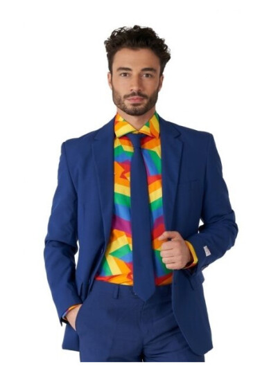 Boland Traciks Opposuit Zig Zag Rainbow Skjorte OSSM-1002EU49 Boland Traciks Opposuit Zig Zag Rainbow Skjorte OSSM-1002EU49