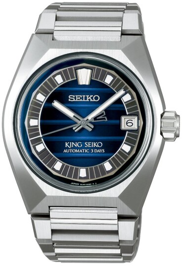 Seiko Herreklokke SLA085J1 King Blå/Stål Ø41 mm