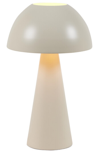 Kreta bordlampe 1xE27 Beige