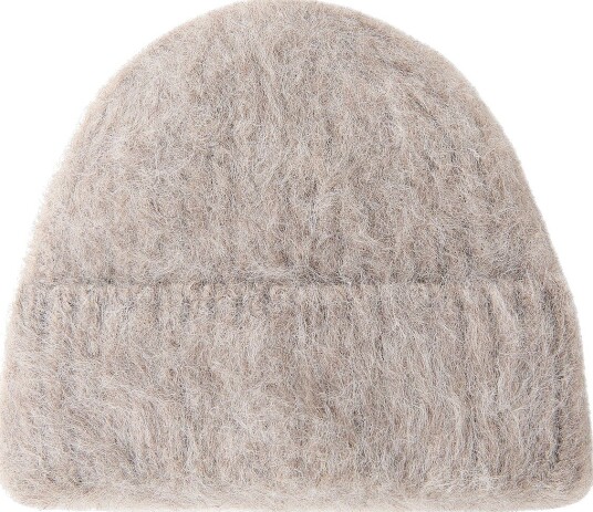 Gina Tricot Lue Chunky hairy beanie Brun