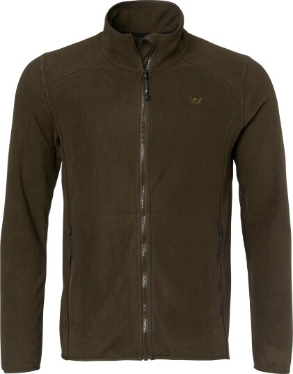 Alaska 1795 Kodiak Fleecejakke Herre Solid Brown XL 25 % rabatt i handlekurven XL