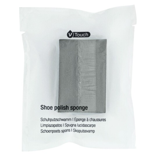 VEGA Skosvamp V-Touch 5x3.5x2 cm (LxBxH) Svart 250 Stykk / Forpakning VEGA Skosvamp V-Touch 5x3.5x2 cm (LxBxH) Svart 250 Stykk / Forpakning