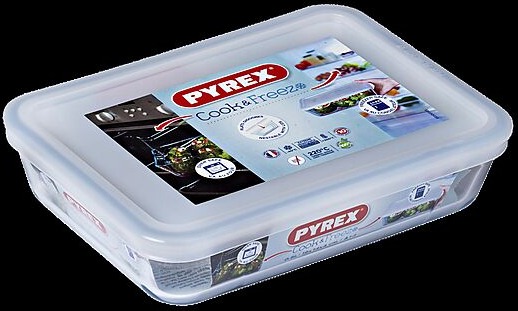 Pyrex ildfast form med lokk cook & freez 0,8l Pyrex ildfast form med lokk cook & freez 0,8l