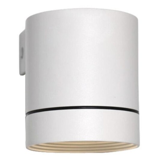 Hide-a-Lite Round Single III Veggarmatur 50 W GU10 Hvit Belysning