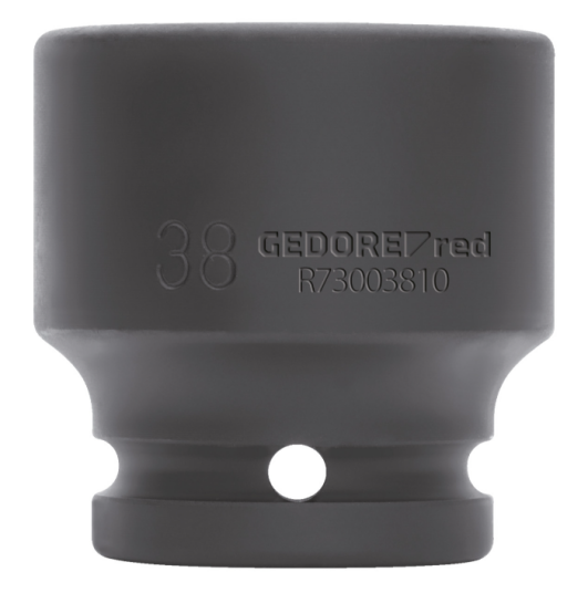 Gedore R73004110, Kraftpipe, Svart, 1 Hoder, 3/4", Metrisk, 59 Mm