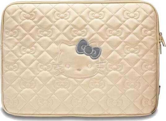 Hello Kitty 14" Gull PU Vattert Sleeve Etui Hello Kitty 14" Gull PU Vattert Sleeve Etui