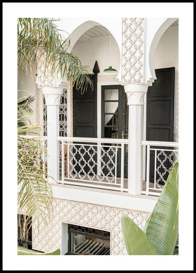 Morning In the Riad Plakat Plakat / 100x150cm