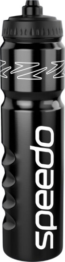 Speedo drikkeflaske 1LTR Svart/hvit Speedo drikkeflaske 1LTR Svart/hvit