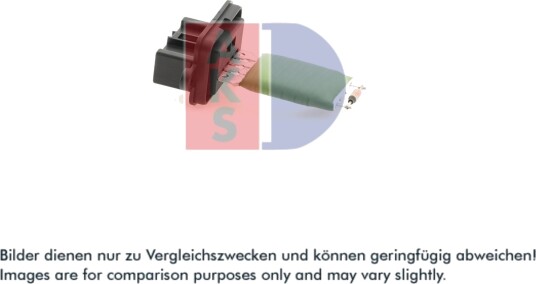 Motstand, kupévifte AKS DASIS 740228N