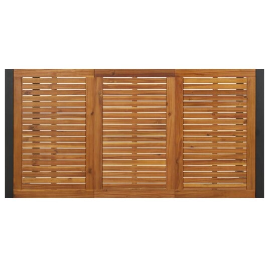 Hagebord med U ben 180x90x75 cm heltre akasie Hagebord med U ben 180x90x75 cm heltre akasie