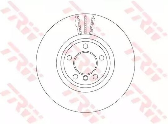 Bremseskive TRW DF6615S