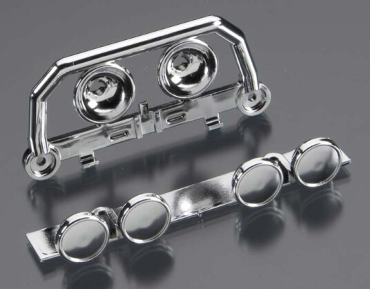 Traxxas 5634 Lightbar Front Bumper Chrome Roof Lightbar Chrome Traxxas 5634 Lightbar Front Bumper Chrome Roof Lightbar Chrome