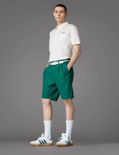 adidas Golf Originals S Pocket Polo - Cream - XS