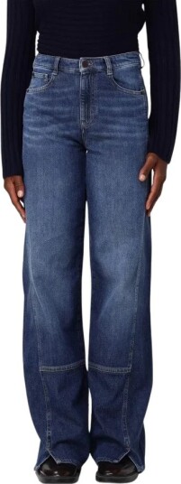 Emporio Armani Dame Jeans Blå W27,