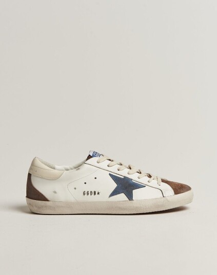 Golden Goose Super Star Sneakers White/Denim