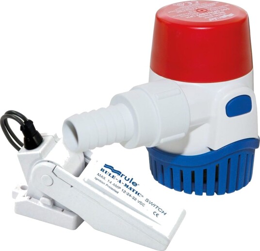 Jabsco Rule 360 Lensepumper med Nivåvakt 12V Jabsco Rule 360 Lensepumper med Nivåvakt 12V