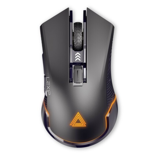 Lexip AR18 Optisk Trådløs Gamingmus med RGB Belysning - Svart Lexip AR18 Optisk Trådløs Gamingmus med RGB Belysning - Svart