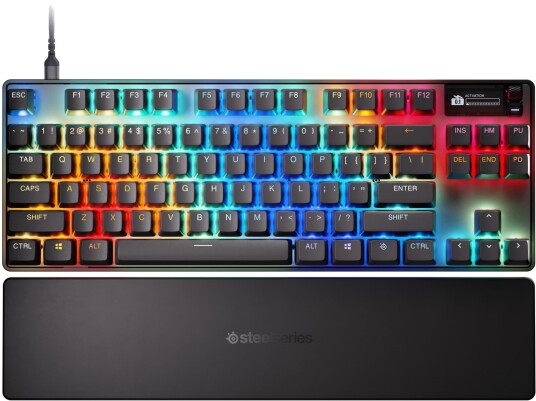 SteelSeries Apex Pro TKL Gen 3 Kablet Gamingtastatur med OmniPoint og RGB - Svart