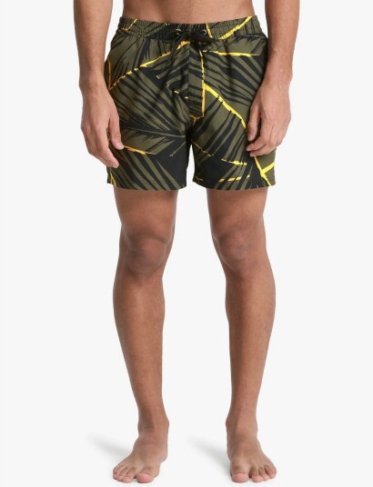 Quiksilver Everyday Printed Volley 15 Khaki green M
