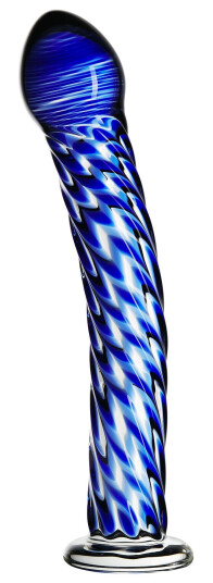 Icicles No 29 Blå Glassdildo      - Blå
