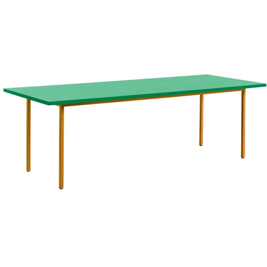 Hay TwoColour Bord 240x90 cm Ochre / Green Mint