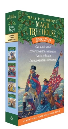 Magic Tree House Books 2124 Boxed Set American History Quartet