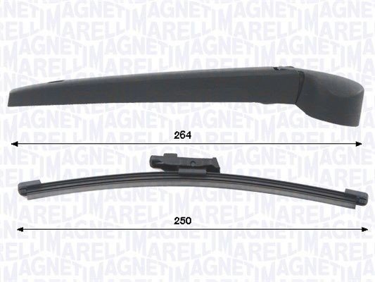 Viskerarmsett vindusspyling MAGNETI MARELLI 000723180446