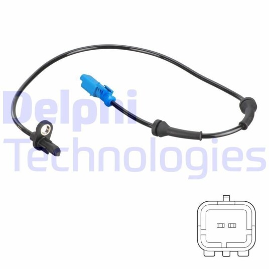 Sensor, ABS DELPHI SS20769