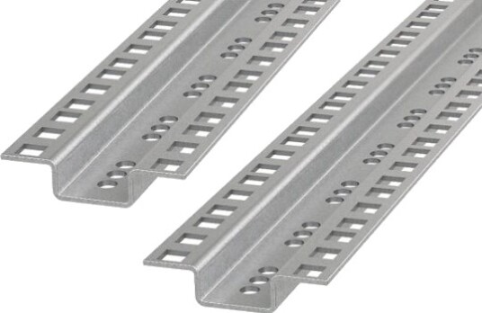 Efb Elektronik Pro Mpr47 Monteringssett Grå Stål 47U 2 Stk PRO MPR47