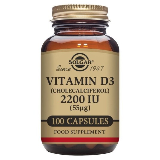 Solgar Vitamin D3 2200 IU 100kaps
