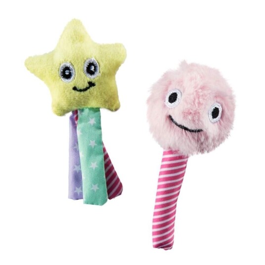 Little&Bigger Kitten Basics Stjerne Og Sukkerspinn 2-Pakning