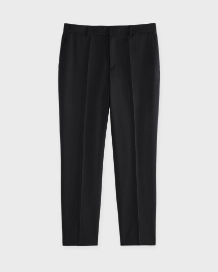 Filippa K Emma Cropped Cool Wool Trouser - Black - 40 Filippa K Emma Cropped Cool Wool Trouser - Black - 40